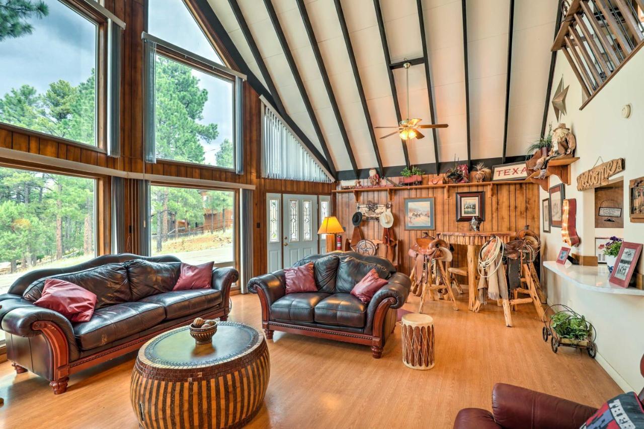 Вілла A-Frame Ruidoso Retreat With Deck, Grill And Views! Екстер'єр фото