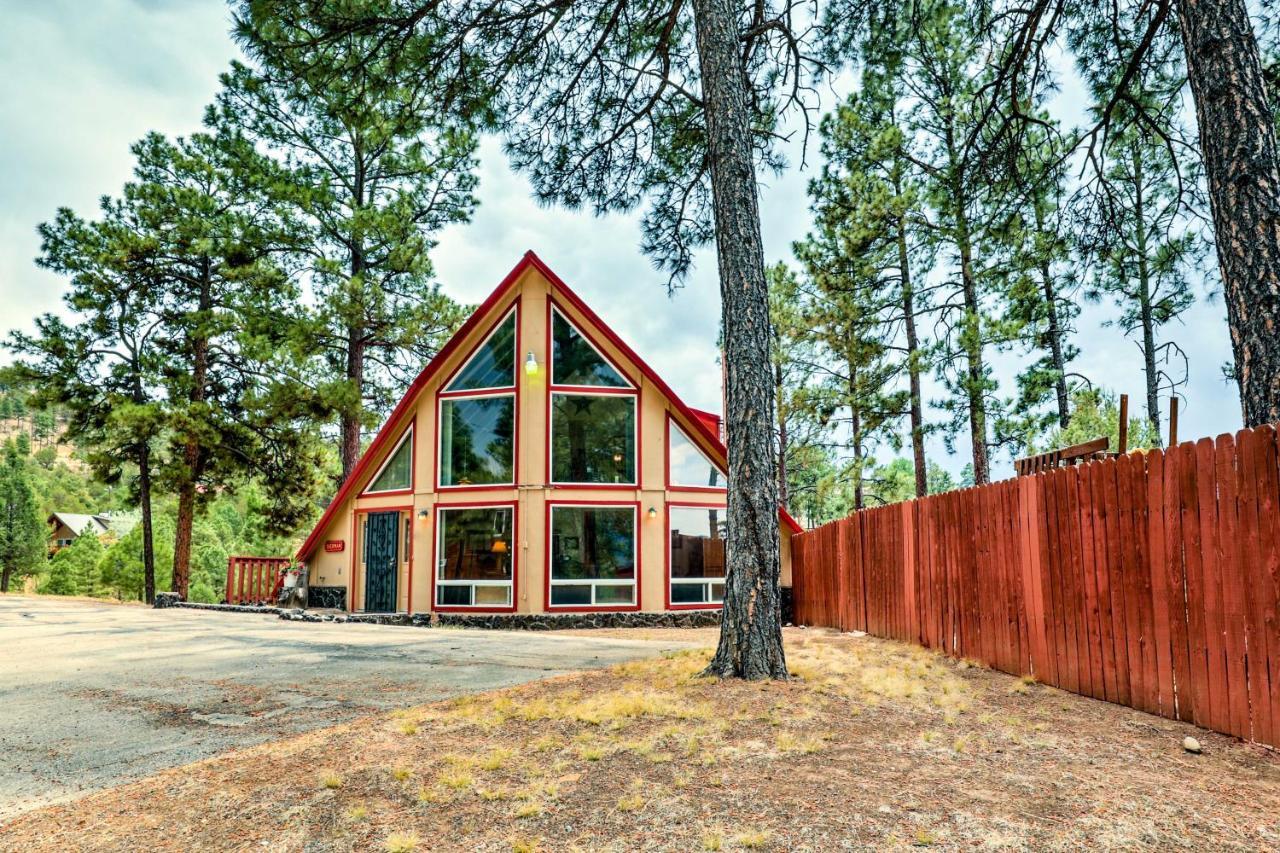 Вілла A-Frame Ruidoso Retreat With Deck, Grill And Views! Екстер'єр фото