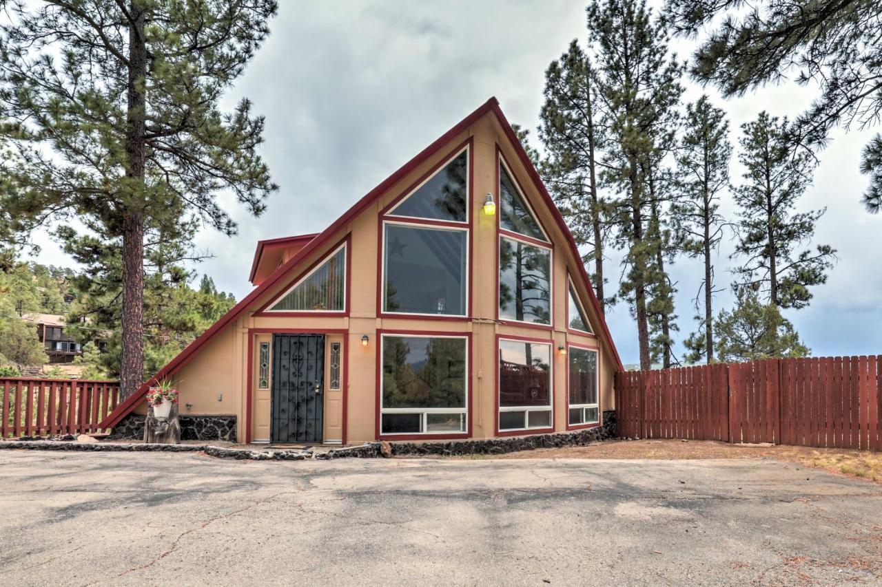 Вілла A-Frame Ruidoso Retreat With Deck, Grill And Views! Екстер'єр фото